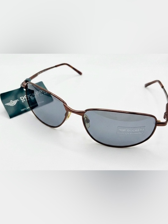Dockers Premium Sunglasses |100% UV Protection | Unisex Slim Matrix-Inspired NWT main image 4